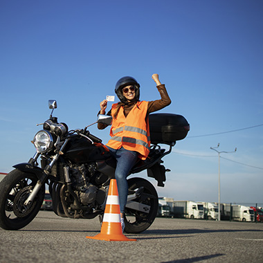 Permis moto  (A2)