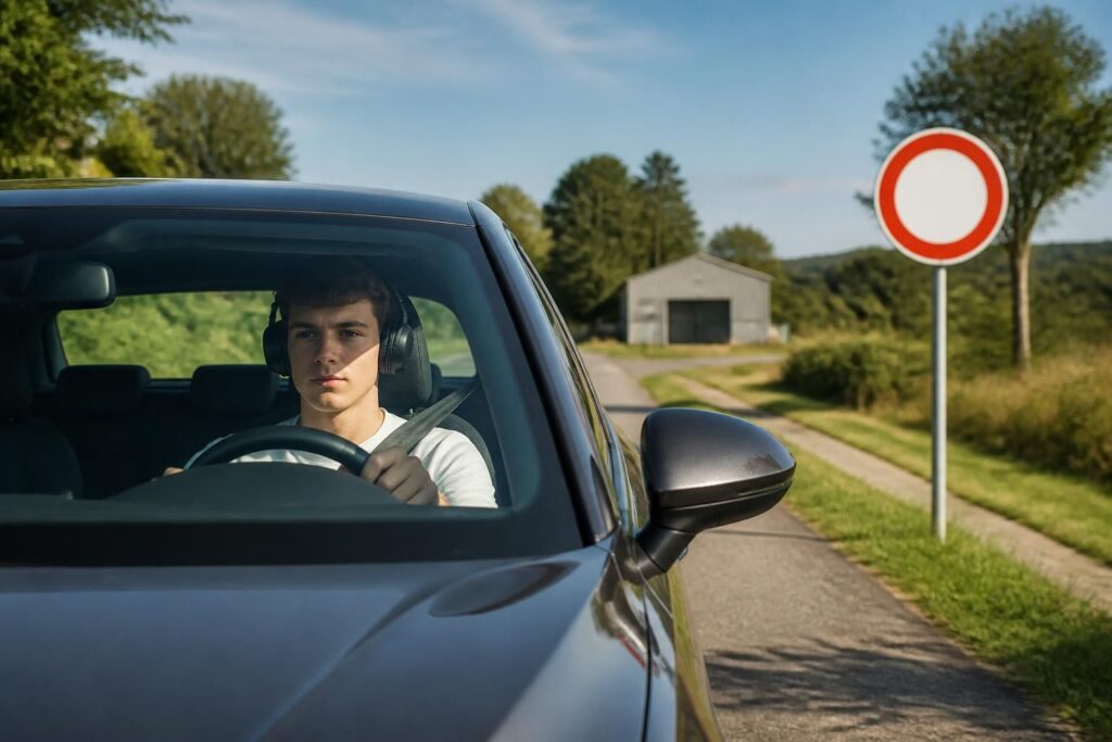 Le disque A jeune conducteur : règles et durée