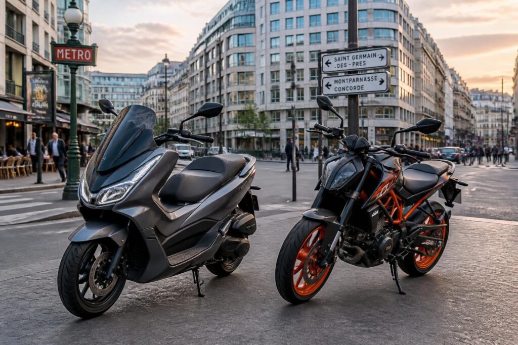 découvrez les avantages et inconvénients du scooter et de la moto 125 pour bien choisir votre moyen de transport en ville.