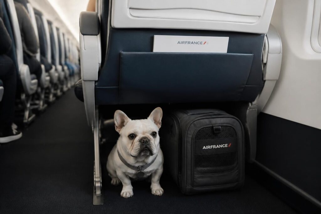Air France chien cabine prix : combien coûte le transport des animaux en cabine ?
