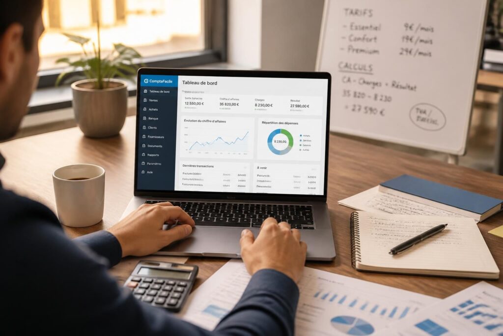 découvrez les avis et tarifs d'ami compta, l'application de comptabilité en ligne facile à utiliser, idéale pour gérer efficacement vos finances.