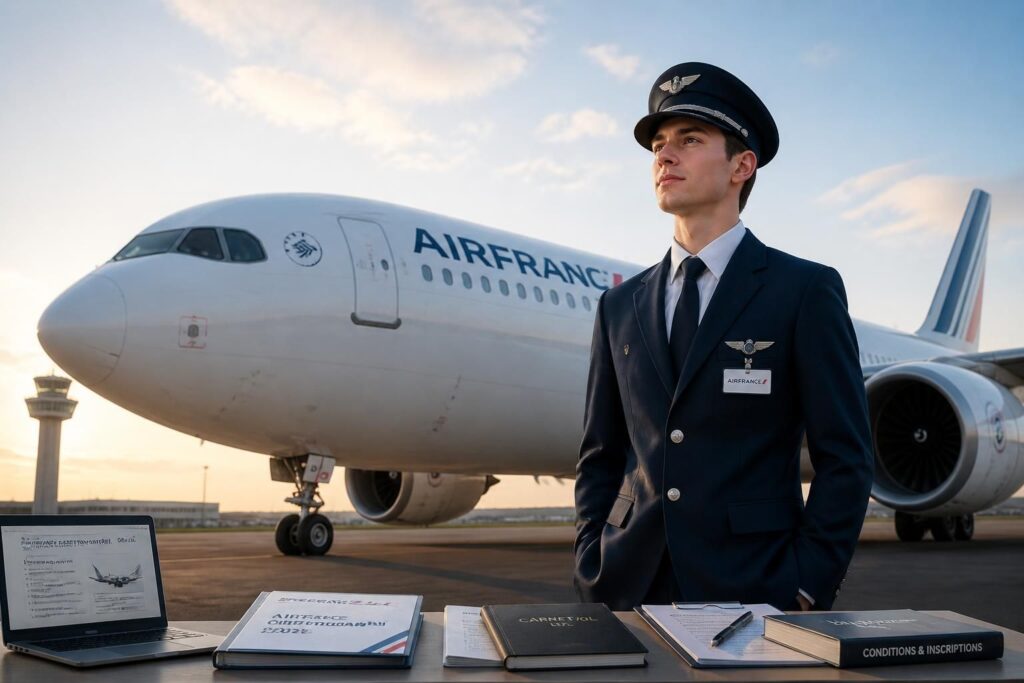 découvrez les conditions, les modalités d'inscription et le calendrier complet du programme cadet air france 2026 pour devenir pilote de ligne.