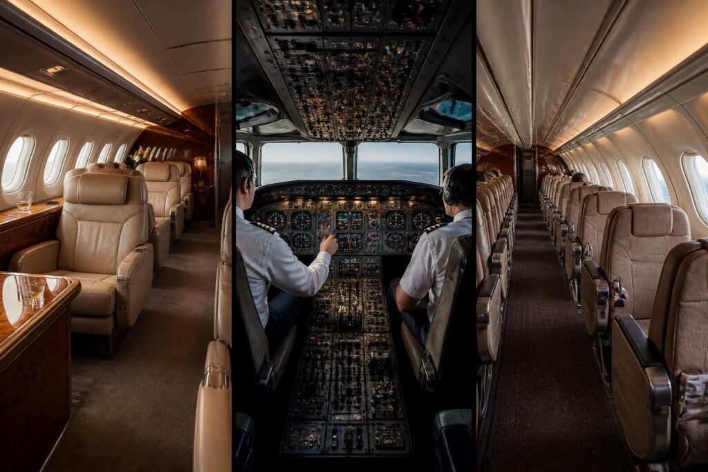 explorez l’intérieur du concorde : une visite immersive de la cabine, de la première classe et du cockpit de cet avion mythique alliant luxe et technologie.