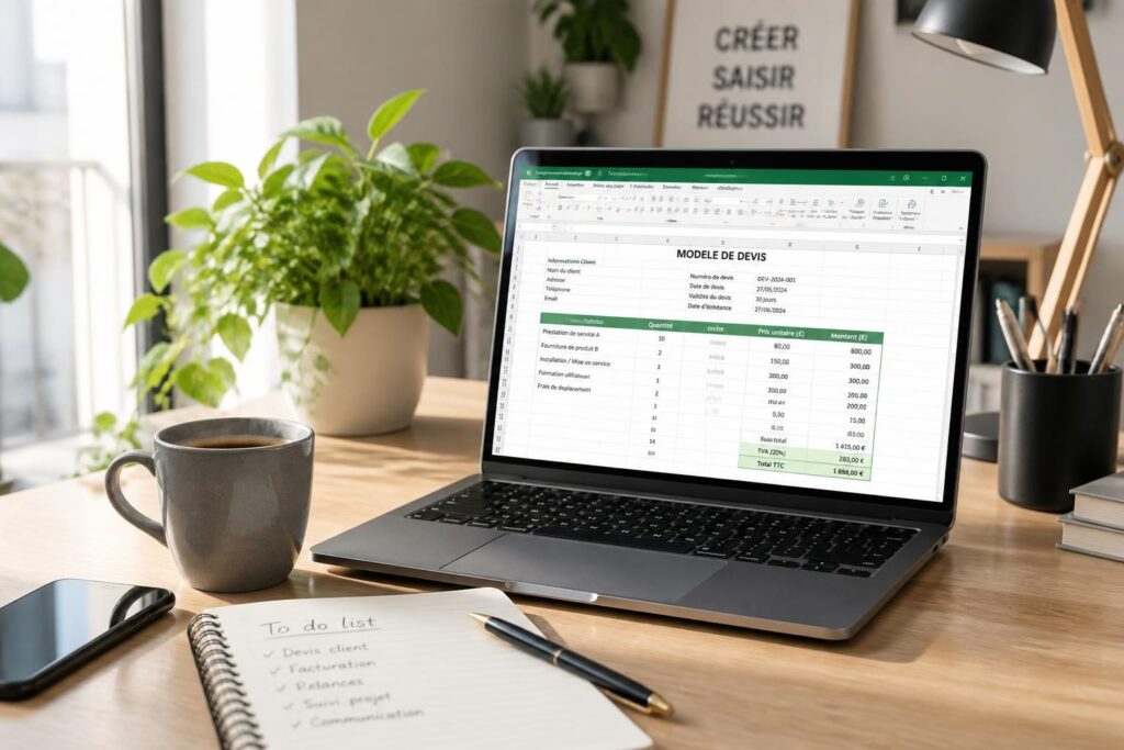 découvrez nos modèles gratuits de devis excel et nos astuces pratiques pour auto-entrepreneurs, afin de gérer facilement vos devis et optimiser votre activité.
