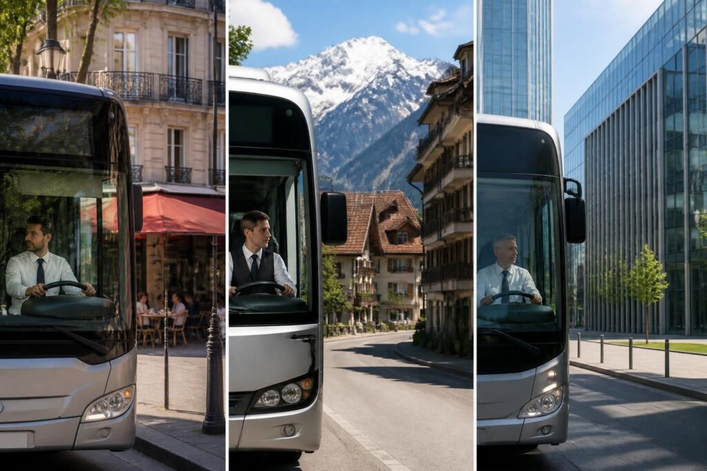 découvrez combien gagne un chauffeur de bus en france, suisse et luxembourg. analyse des salaires, facteurs influents et perspectives de carrière pour les conducteurs.