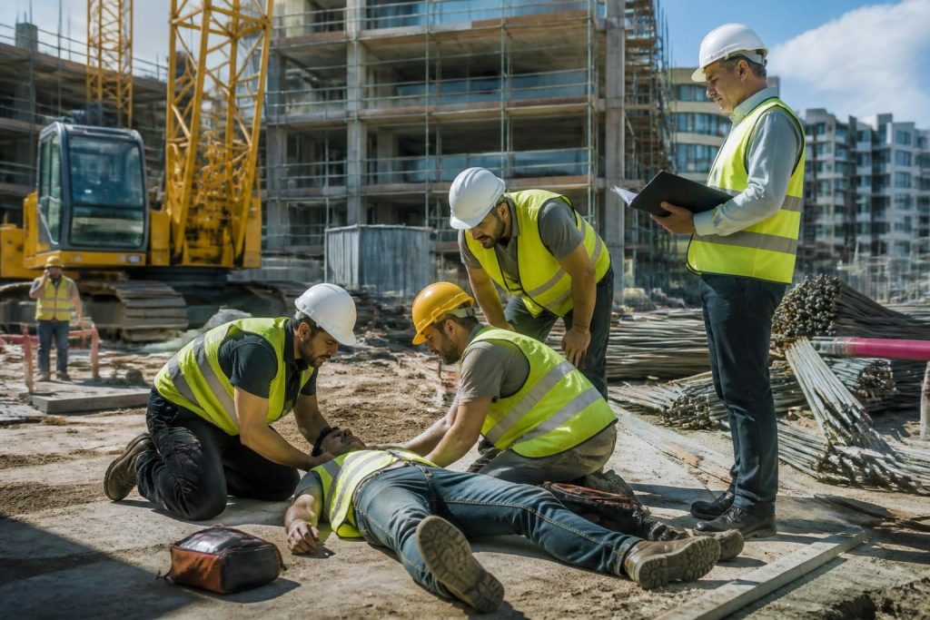 Accident sur chantier : qui est responsable et quelles démarches entreprendre?