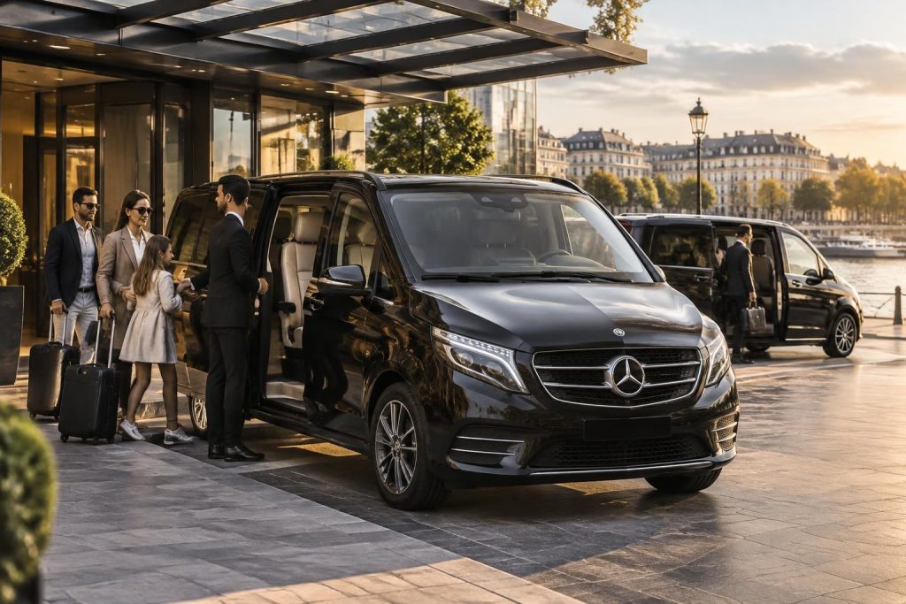 louez une mercedes classe v pour vos trajets privés ou vtc en france et en europe : confort premium, offres flexibles et réservation simplifiée.